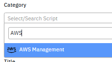 Search Lavawall&reg; script categories