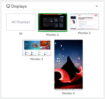 Lavawall makes it easy to remotely administer remote clients with multiple monitors